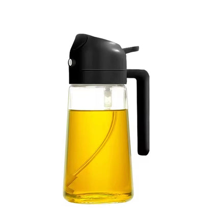 2-in-1 Oil Sprayer Pourer Dispenser