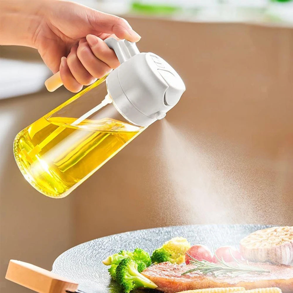 2-in-1 Oil Sprayer Pourer Dispenser