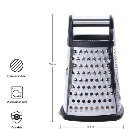 4-Sided Box Grater with Storage